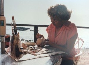 Beverly Mosier - Doll Making - painting